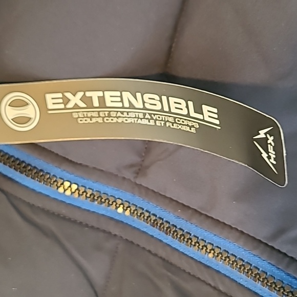 HFX PERFORMANCE BRAND MEN'S BLUE WARM WINTER HOODED COAT SIZE XL - Picture 10 of 17